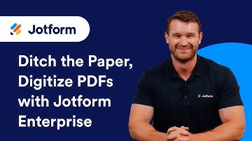 Ditch the Paper, Digitize PDFs with Jotform Enterprise