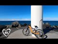 4k gold coast australia bike ride  seaway to secluded beach path  virtual ride treadmill