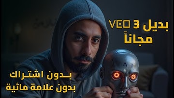 أنسي veo 3 اعرف طريقتي المجانية لعمل شخصية AI تتكلم مكانك😎 وناس فعلاً كسبوا منها من أول فيديو