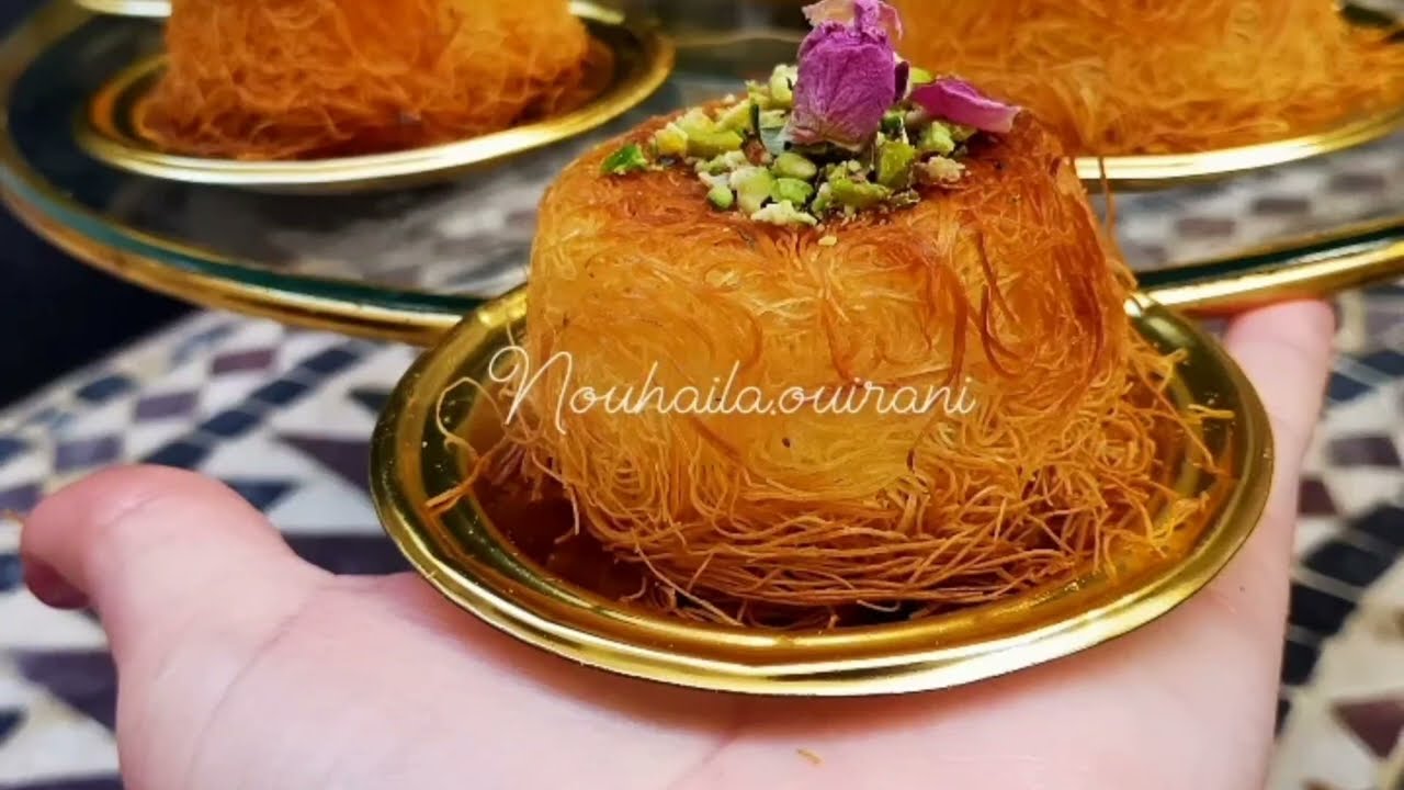 ميني كنافة بالكريمة/ راقية فالمنظر و رائعة فالمذاق😋/ بعض النصائح لنجاح الكنافة 🤩