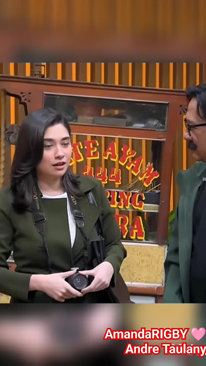 JELASS.. AMANDA RIGBY ANDRE TAULANY ternyata SUDAH SERIUS dengan HUBUNGAN MEREKA
