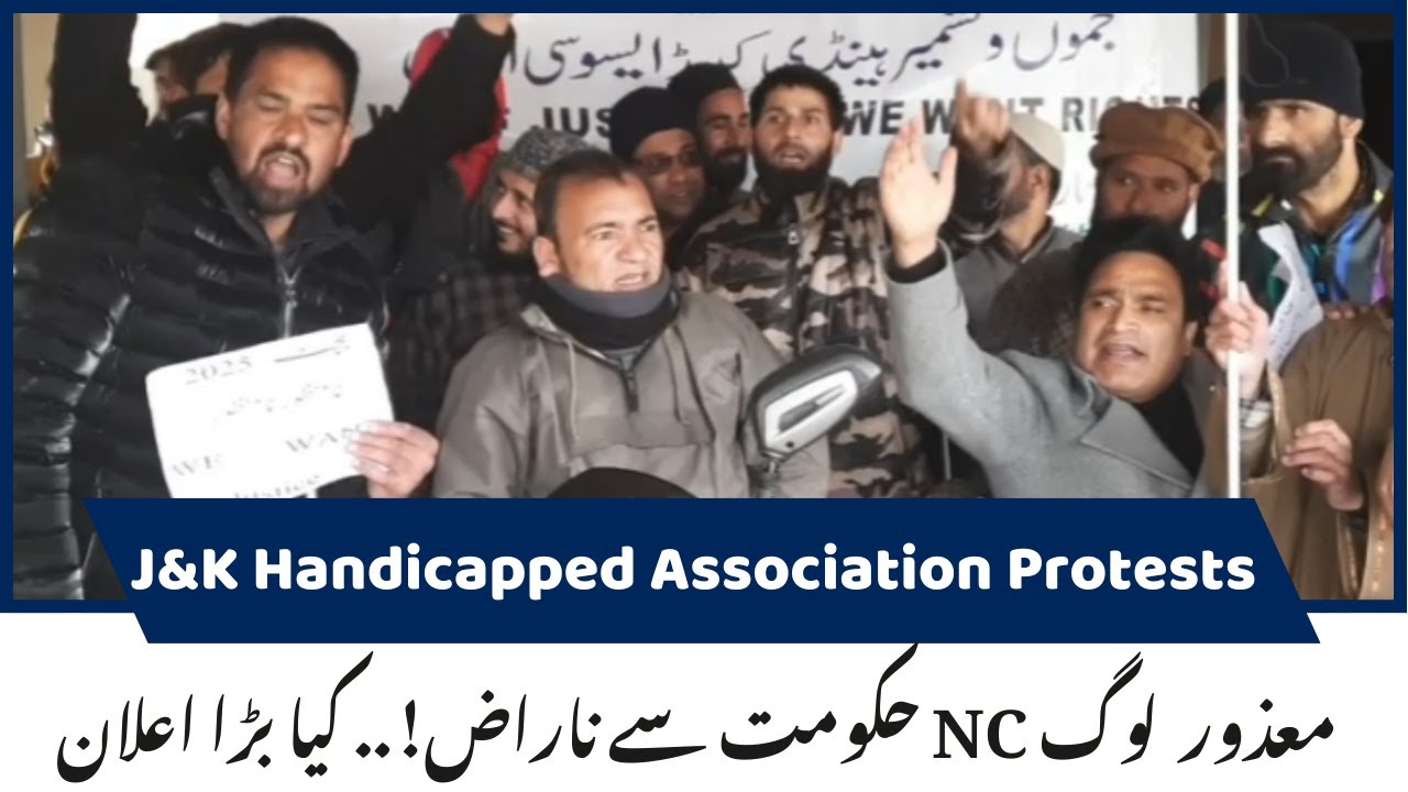 Ab Rashid Bhat JK Budget | Abdul Rashid Bhat Leads Protest Against 2025 Budget ...