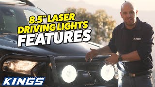 2020 Model 8.5in Laser MKII Driving Lights – 15% brighter and 21% more spread than 2019 model