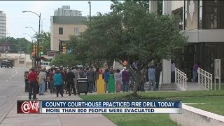 Courthouse Fire Drill