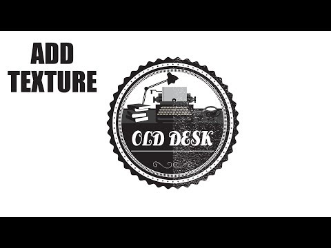 How to add texture in illustrator using transparency mask