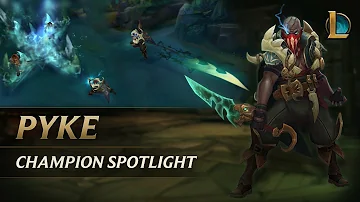 Pyke Champion Spotlight | Gameplay - League of Legends