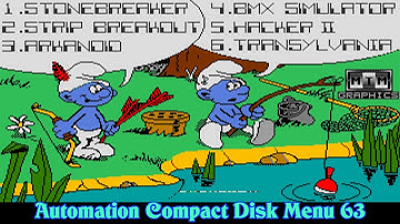 Atari ST E Automation Compact Disk Games  Menu 63