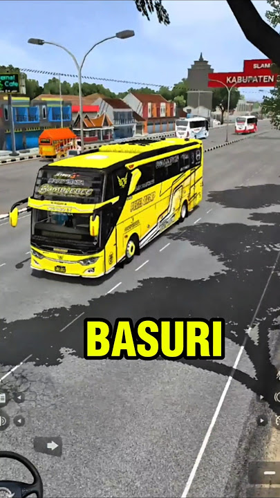 Basuri bukit berbunga #bussimulatorindonesia #bussidindonesia