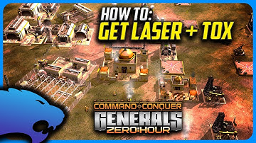 How to steal Tox with Laser: Defcon 6 FFA CnC Generals Zero Hour
