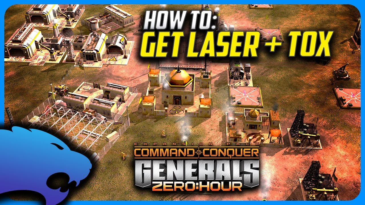 How to steal Tox with Laser: Defcon 6 FFA CnC Generals Zero Hour