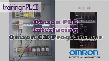 PLC Interfacing - OMRON CX programmer  to CP1E E20 PLC