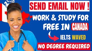 Move To Canada For Free - Apply Now Work Study For Free Fully Funded Scholarship In Canada