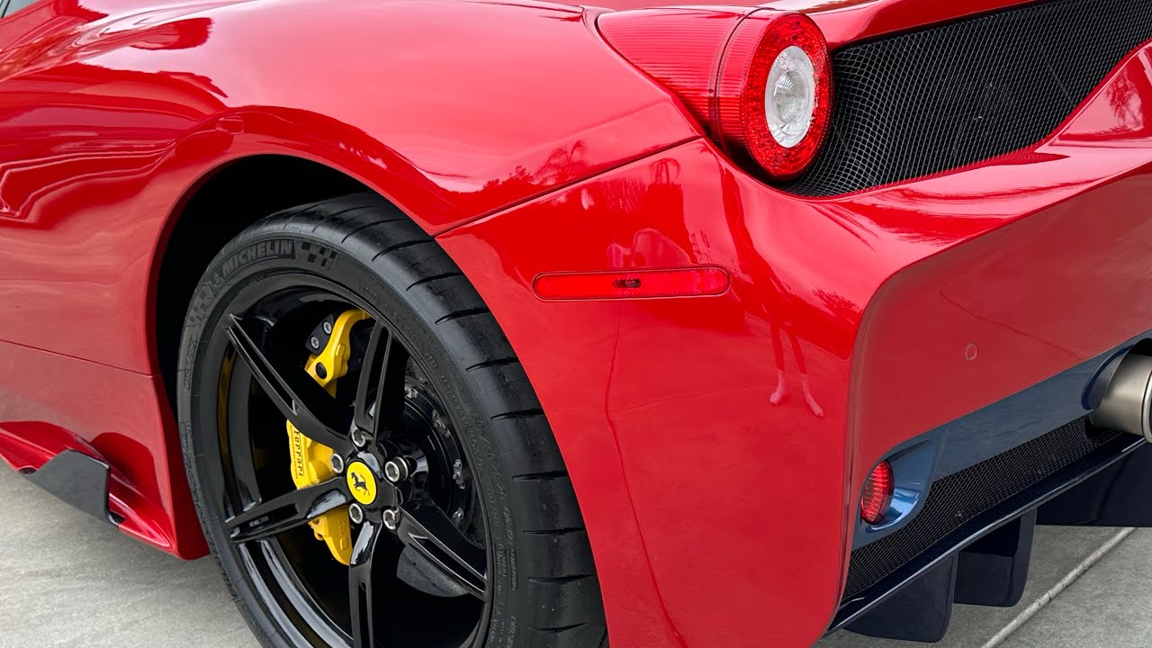 2015 Ferrari 458 Speciale Horn YouTube
