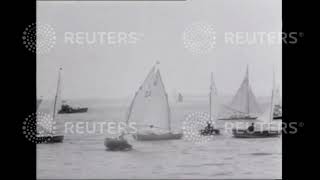 1952 Cowes Week regatta racing