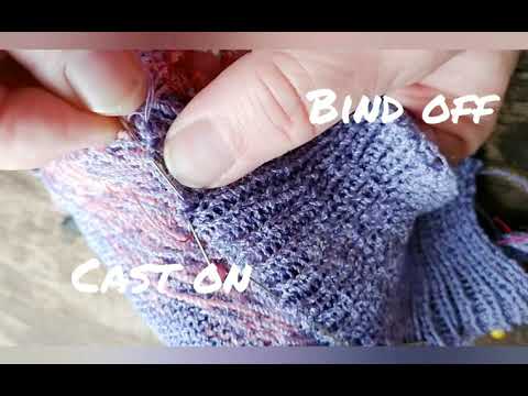 【DEARMINE】Bren V-neck Cutting Knit Cut & Sew V Neck with Ribbed Binding - YouTube