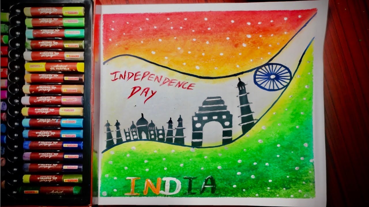  Independence Day drawing Drawing for beginners Independence day 