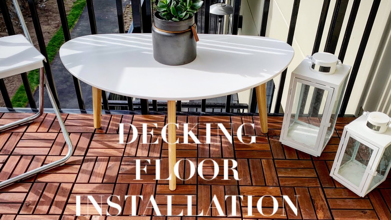 Ikea Runnen Decking Flooring, Teak Deck Tiles Ikea