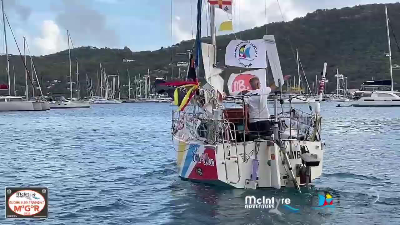 Lap of honour Historic LIVE Arrival after 24,000 Miles Solo – Another Hero Home – Adam 6th Finisher