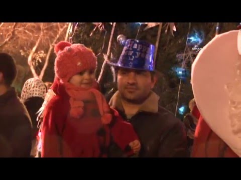 Azerbaycanlılar Yeni Yılı Sevinçle Karşıladı