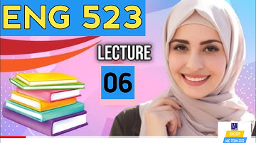eng523 lecture 6|eng 523 lecture 6|eng 523 short lecture|Discourse Analysis|eng523 short lecture 6