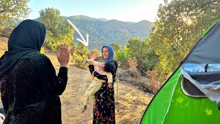 "Tears flowed! Disabled child said goodbye to Zubaida, the homeless woman..😌😌