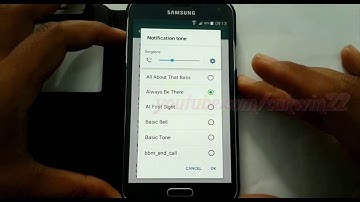 Samsung Galaxy S5 : How to Change message tone notification in WhatsApp