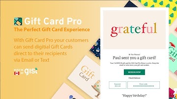 Gift Card Pro Demo