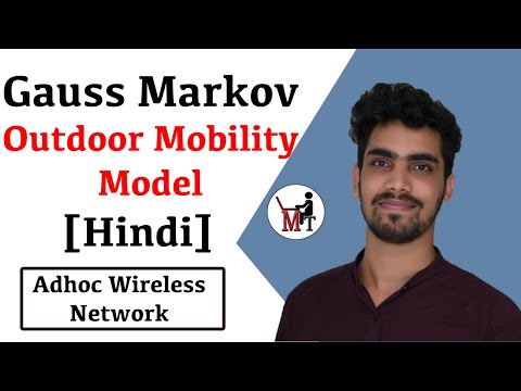 Gauss Markov in Outdoor Mobility Model | Ad Hoc Wireless Networks in Hindi