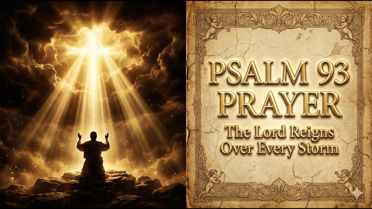 Psalm 93 Prayer | The Lord Reigns Over Every Storm in Your Life