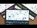 how to make ombre die cuts