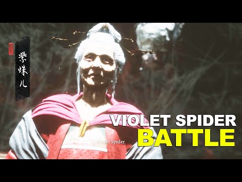 Black Myth: Wukong - Violet Spider Boss Battle