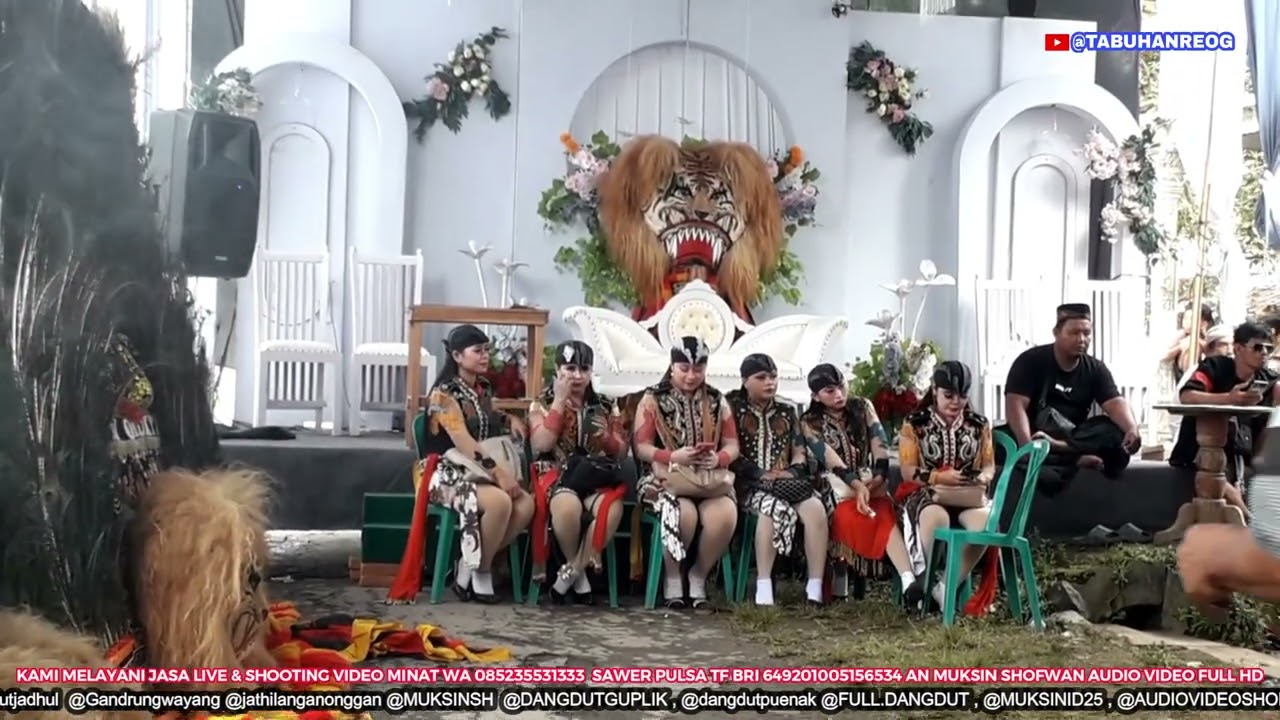 TABUHAN REOG GAYENG HORENG BUMI BLIMBING REOG KENDANG TEWEL BINTANG TAMU  NATALIA TOMBLOK,ANGGA ,AMB