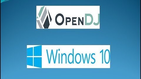OpenDJ Installation In Windows