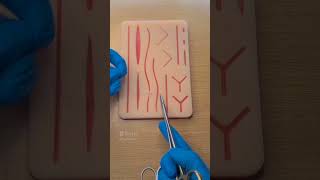 Quick and easy tip to help you save time suturing ✨ #surgeon #suturing #shorts #mdc