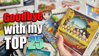 Goodbye 3DS: MY Top 25 Games - What Did I Pick?