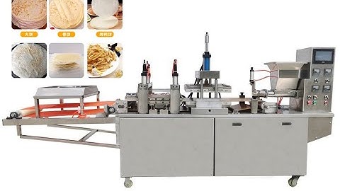 Soft lavash burrito wrapper Mexican chicken roll sheet machine beijing roast duck pancake machine