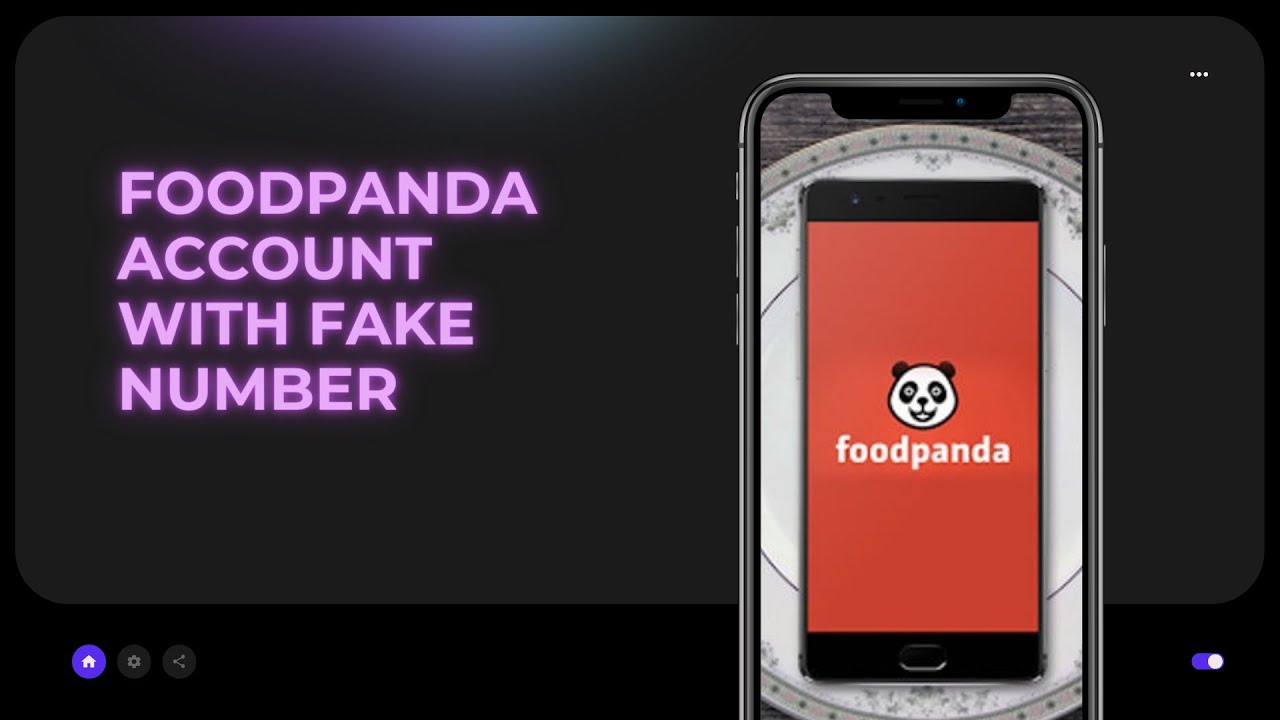 how-to-create-foodpanda-account-with-fake-phone-number-youtube