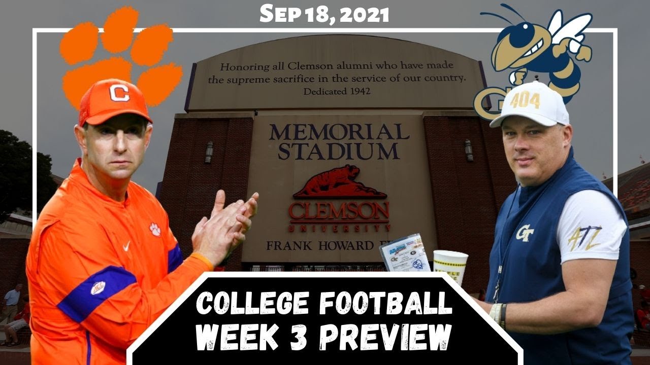 Clemson vs Georgia Tech Preview | TFA - YouTube