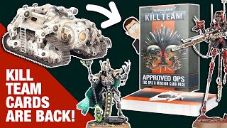 KILL TEAM Critical Ops CARDS ARE BACK! But For How Long? An Awesome Line Up Of Warhammer Preorders