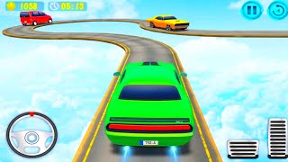 Mega Ramp Car Stunts Racing- Impossible Tracks 3D #Shorts - Android Gameplay screenshot 1
