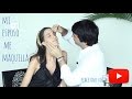Husband Does My Makeup Challenge... Mi Esposo me Maquilla! | Peace and Vogue