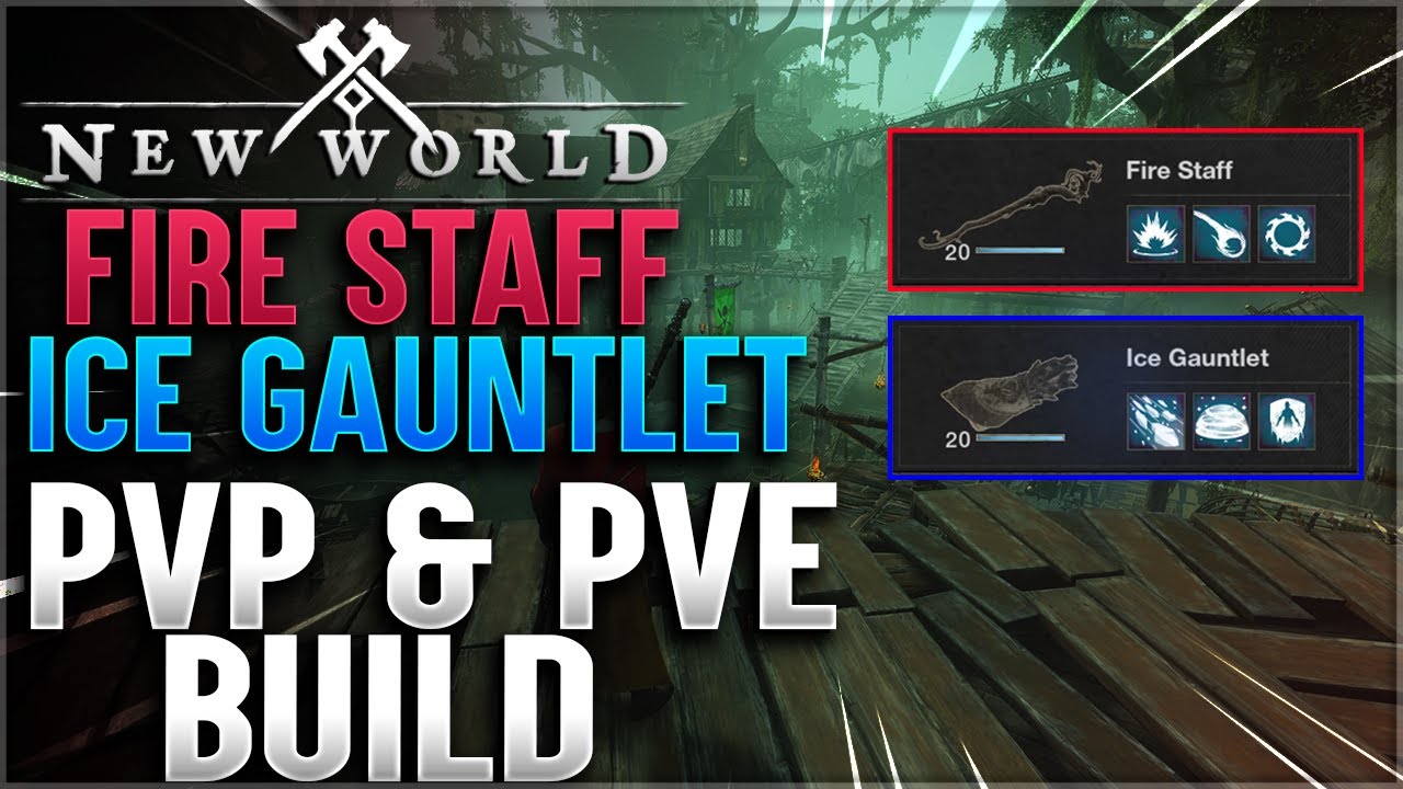 New World PVP and PVE build for Mages Fire and Ice Weapon Mastery