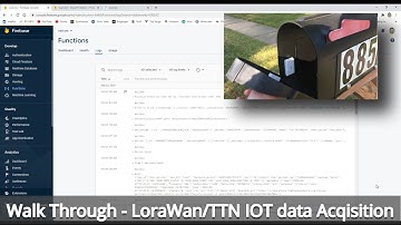 06: The IOT Data acquisition UI and Cloud Function.