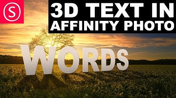 Affinity Photo - Text in Perspective