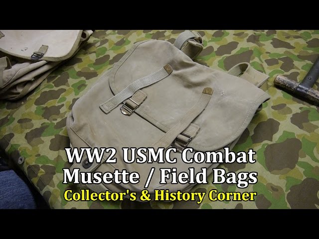 World War 2: USMC Combat Musette / Field Bags | Collector's