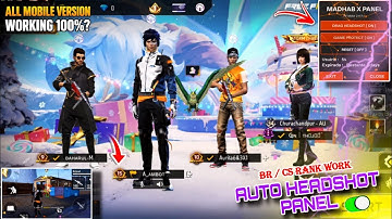 Free Fire Max Antiban Panel ☠️ Aimbot Hack 100 % Antiban Rank Working 😈 OB51 Free Fire Hack 💀 OB51 |