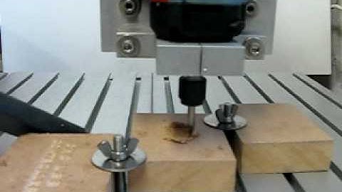 CNC USB Controller - milling a pocket