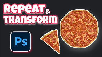 Repeat Transform Effect in Photoshop | Easy