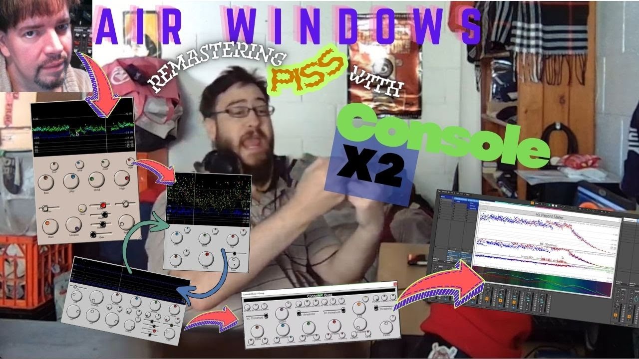 Airwindows Console X2 -- Testing Console H and X2 together -- Interchangable Consoles!