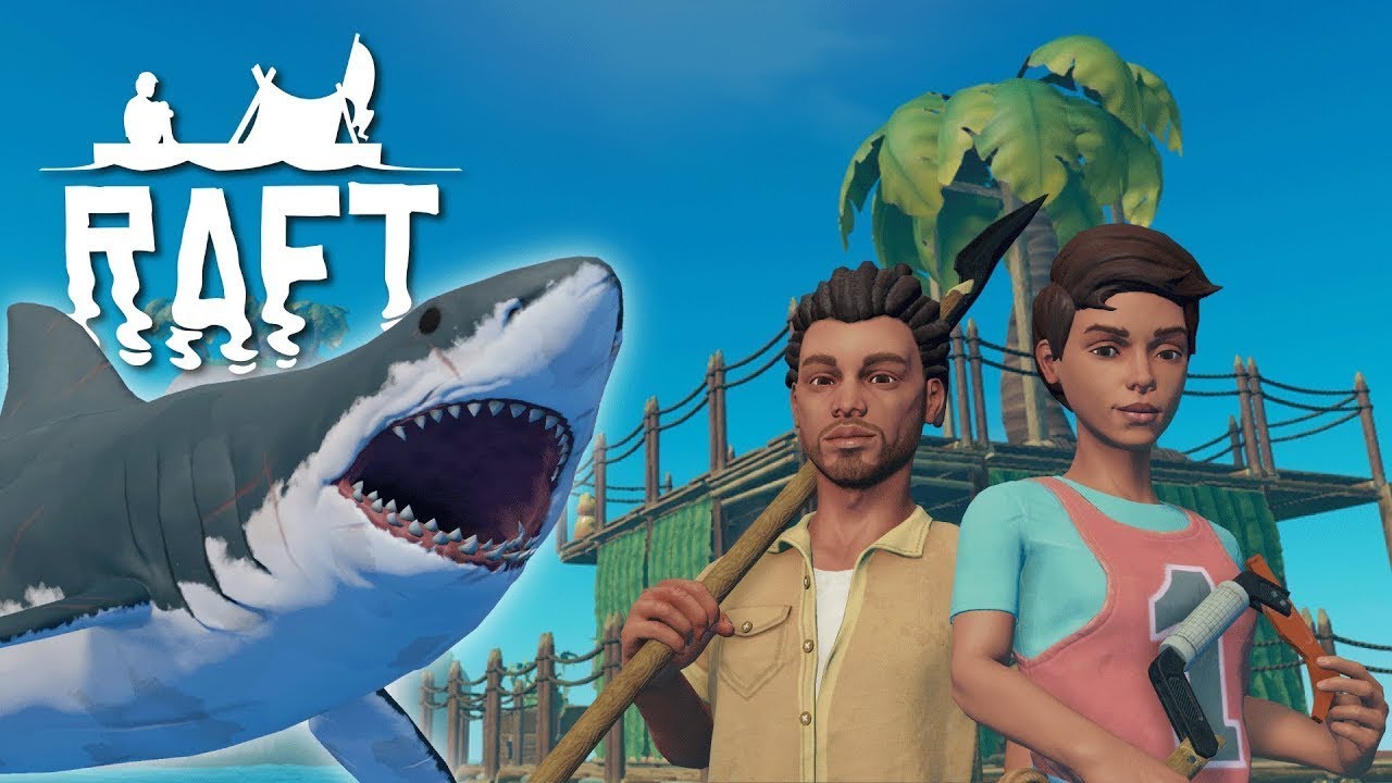 RAFT GAMEPLAY | DAY #1 | Survival
